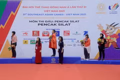 Ban tổ chức trao huy chương Vàng cho vận động viên Quàng Thị Thu Nghĩa (Việt Nam); huy chương Bạc cho vận động viên Siti Rahmah Binti Mohamed Nasir (Malaysia); đồng huy chương Đồng cho vận động viên Rahmawati (Indonesia) và Siti Khadijah Binte Mohamad Sha
