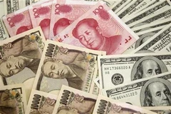 Đồng USD, yen và nhân dân tệ. (Nguồn: asianews.it)