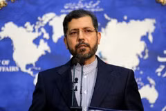 Người phát ngôn Bộ Ngoại giao Iran Saeed Khatibzadeh. (Nguồn: AFP)