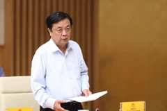 Bộ trưởng Bộ Nông nghiệp và Phát triển Nông thông Lê Minh Hoan. (Ảnh: Dương Giang/TTXVN)