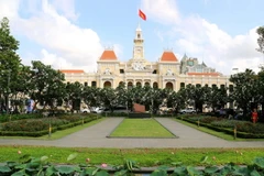 Trụ sở UBND TP Hồ Chí Minh. (Ảnh: Thanh Vũ/TTXVN)