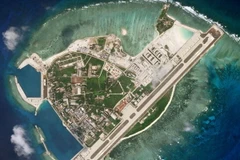 Đảo Phú Lâm thuộc quần đảo Hoàng Sa của Việt Nam bị Trung Quốc dùng vũ lực chiếm đóng và cải tạo bất hợp pháp. (Ảnh: Reuters)