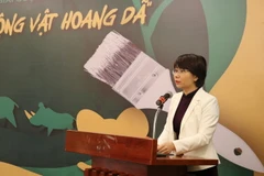 Bà Hoàng Thị Thanh Nhàn, Phó Cục trưởng Cục Bảo tồn thiên nhiên và Đa dạng sinh học, Tổng cục Môi trường thuộc Bộ Tài nguyên và Môi trường. (Nguồn: Tổng cục Môi trường)