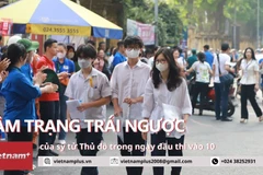 Tâm trạng trái ngược của các sỹ tử Thủ đô trong ngày đầu thi vào 10