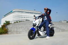 Mẫu xe điện thể thao mới của hãng xe YADEA. (Ảnh nguồn: YADEA)