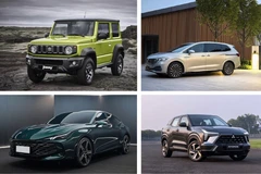 Loạt ôtô sắp cập bến Việt Nam trong tháng 12 này.