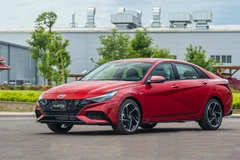 Hyundai Elantra thế hệ mới. (Ảnh nguồn: TC Motor)