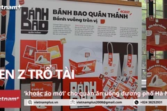 [Video] GenZ trổ tài ‘khoác áo mới’ cho quán ăn uống đường phố Hà Nội 