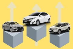 Top 10 xe bán chạy nhất tháng 12: Xáo trộn ở những vị trí cuối 