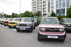 Những hình ảnh đầu tiên của mẫu xe mini điện VinFast VF3 phiên bản thương mại