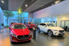 Hàng loạt các mẫu xe sắp được giảm từ vài chục đến hàng trăm triệu đồng nhờ chính sách giảm phí trước bạ. (Ảnh: Minh Hiếu/Vietnam+)