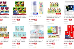 Các hệ thống nhà sách giảm giá nhiều đồ dùng học tập, sách bút cho học sinh mùa tựu trường. (Ảnh minh họa)