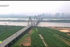 [Video] Toàn cảnh khu quy hoạch đô thị sông Hồng từ trên cao
