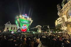 Hà Nội: 'Biển người' xuống đường, hân hoan chào đón năm mới