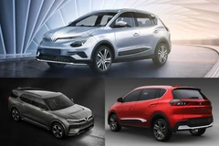 Hình ảnh các mẫu SUV điện mới của VinFast. (Ảnh nguồn: VinFast)