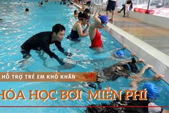 [Video] Khóa học bơi miễn phí cho những em nhỏ có hoàn cảnh khó khăn