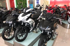 Chính sách giá của Honda Winner X đang đi ngược lại với các mẫu xe khác cùng thương hiệu. (Ảnh: PV/Vietnam+)