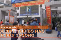 [Video] Hà Nội đón học sinh tiểu học trở lại trường sau gần 1 năm
