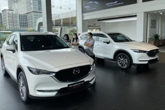 Thị trường ôtô Việt đang dần đi về những tháng cuối năm, tuy nhiên sức mua cũng chưa có sự tăng tưởng đột biến. (Ảnh minh họa: PV/Vietnam+)