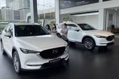 Thị trường ôtô Việt đang dần đi về những tháng cuối năm, tuy nhiên sức mua cũng chưa có sự tăng tưởng đột biến. (Ảnh minh họa: PV/Vietnam+)