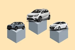 Điểm mặt 10 mẫu ôtô bán chạy nhất thị trường Việt trong tháng Ba