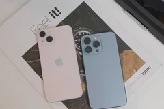 Các mẫu iPhone 13 đang trên đường về nước trong thời gian sớm hơn dự kiến. (Ảnh: PV/Vietnam+)