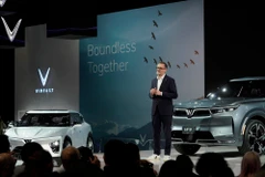 Phó tổng giám đốc VinFast tại sự kiện NYIAS 2022. 