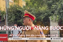 Những người 'nâng bước' để sĩ tử không đơn độc trong mùa thi vào 10