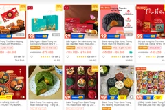 Tết Trung Thu mùa COVID-19: Mua sắm, học làm bánh trên sàn online 