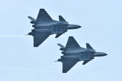 Máy bay chiến đấu tàng hình J-20 của Trung Quốc. (Nguồn: Reuters)