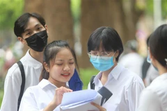Thời tiết ba miền vẫn thuận lợi trong ngày cuối thi tốt nghiệp Trung học phổ thông. (Ảnh: Thanh Tùng/TTXVN)