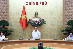 Thủ tướng Nguyễn Xuân Phúc phát biểu. (Ảnh: Thống Nhất/TTXVN)