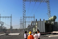 Trạm biến áp 110 kV Phước Đông - Bời Lời 2. (Ảnh: Lê Đức Hoảnh/TTXVN)
