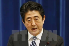 Thủ tướng Nhật Bản Shinzo Abe. (Nguồn: AFP/TTXVN)