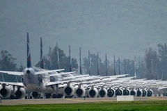 Máy bay của hãng hàng không LAN trên đường bay. (Nguồn: AFP)