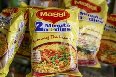 Mỳ ăn liền hiệu Maggi của hãng Nestle. (Ảnh: Bloomberg)