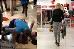Trái ngược với không khí bạo lực tại Mỹ, ngày Black Friday tại Anh lại khá yên bình. (Nguồn: ​Twitter, Bloomberg)