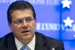 Phó Chủ tịch EC phụ trách lĩnh vực năng lượng Maros Sefcovic. (Nguồn: euractiv)