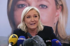 Bà Marine Le Pen, Chủ tịch đảng FN. (Nguồn: Reuters)