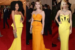 Những bộ cánh lừng lẫy trên thảm đỏ Met Gala bốn năm qua