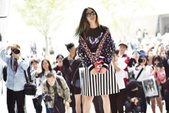 Irene Kim luôn là tâm điểm của mọi sự chú ý.