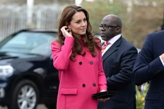 Dù sắp đến ngày sinh, Kate vẫn luôn gọn gàng và chỉn chu đến độ hoàn hảo.