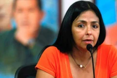 Ngoại trưởng Venezuela Delcy Rodriguez. (Nguồn: cnpcaracas.org)