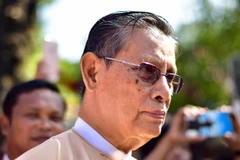Lãnh đạo NLD đối lập của Myanmar Tin Oo. (Nguồn: Simon Roughneen)