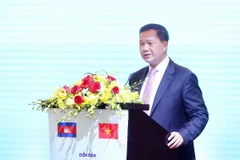 Thủ tướng Campuchia Samdech Hun Manet. (Ảnh: An Đăng/TTXVN)