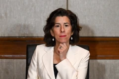 Bộ trưởng Thương mại Mỹ Gina Raimondo. (Ảnh: AFP/TTXVN)