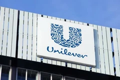 Biển hiệu của Unilever Plc tại trụ sở công ty ở Rotterdam, Hà Lan, ngày 8/2/2022. (Nguồn: Getty Images)