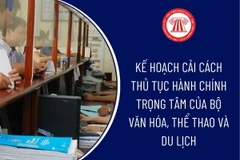 Đơn giản hóa 14 thủ tục hành chính nội bộ của Bộ Văn hóa, Thể thao và Du lịch