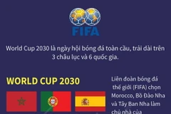 FIFA công bố nước chủ nhà các kỳ World Cup 2030 và 2034