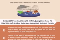 Thủ tướng: Chủ động ứng phó, khắc phục nhanh hậu quả mưa lũ ở Trung Bộ